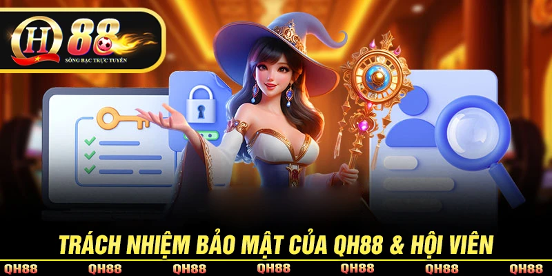 Trách nhiệm bảo mật của QH88 và người chơi